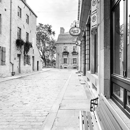 Les Lofts Champlain - Par Les Lofts Vieux-Quebec Appartement Buitenkant foto