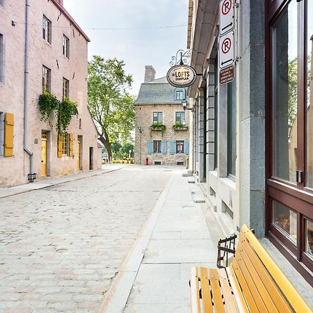 Les Lofts Champlain - Par Les Lofts Vieux-Quebec Appartement Buitenkant foto