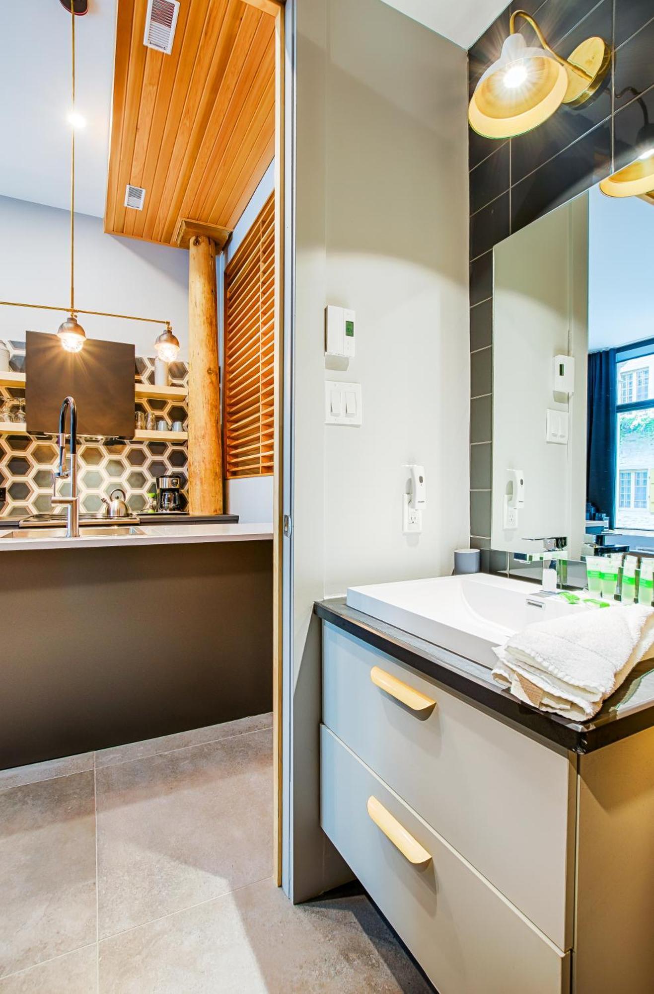 Les Lofts Champlain - Par Les Lofts Vieux-Quebec Appartement Buitenkant foto