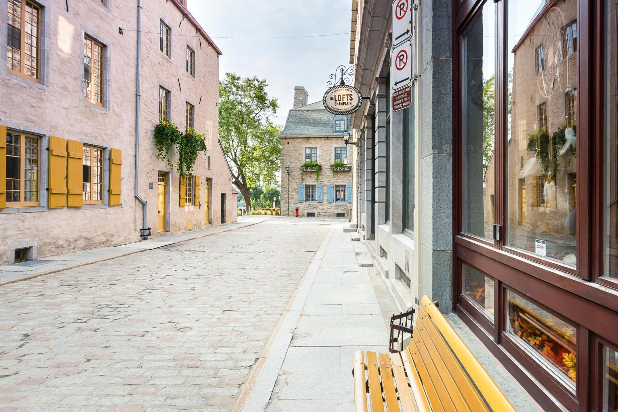 Les Lofts Champlain - Par Les Lofts Vieux-Quebec Appartement Buitenkant foto