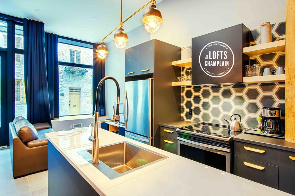 Les Lofts Champlain - Par Les Lofts Vieux-Quebec Appartement Buitenkant foto